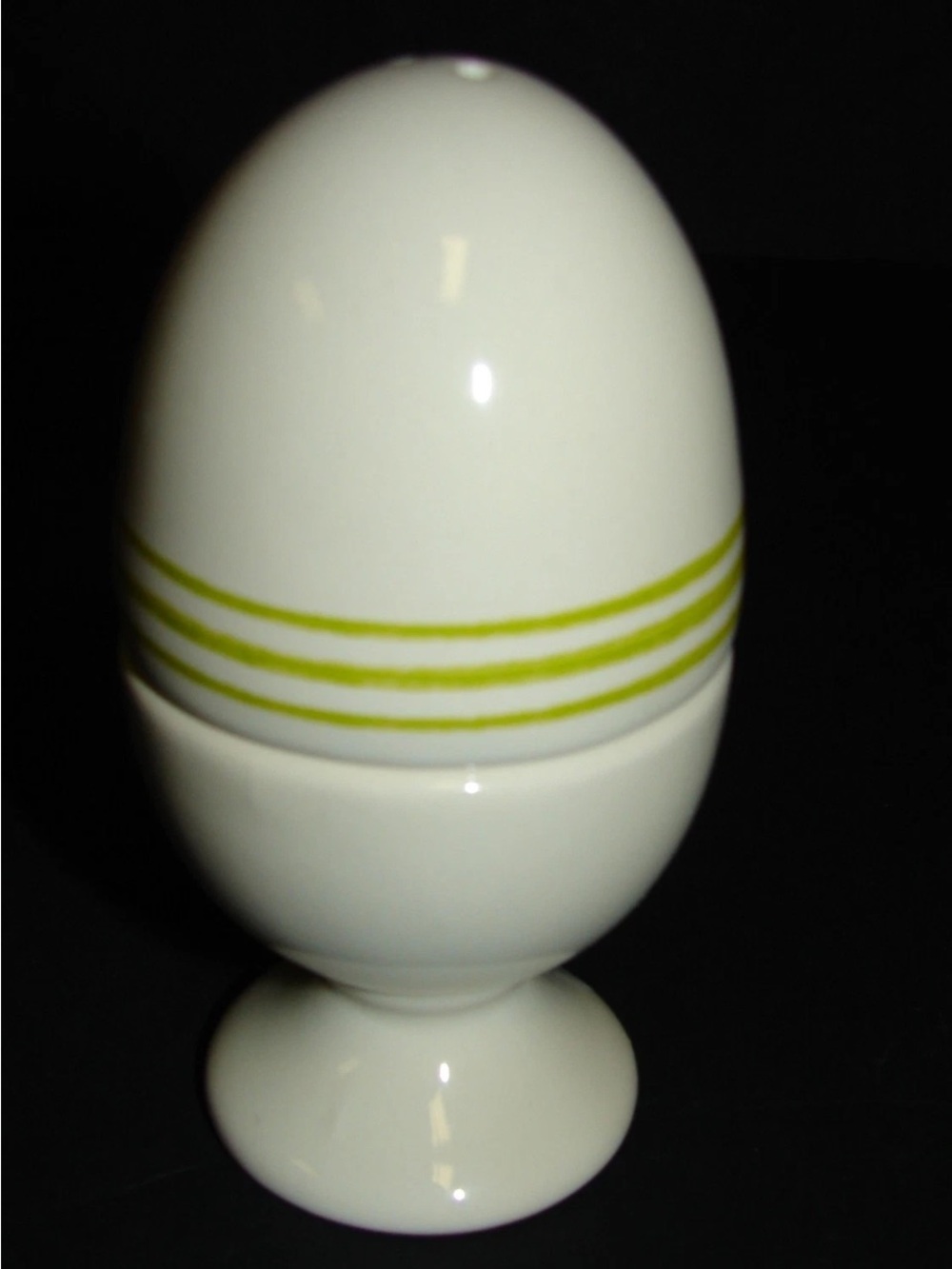 SET Williams Sonoma Easter Egg Ceramic Egg Salt & Pepper Shakers Home Dining-NW